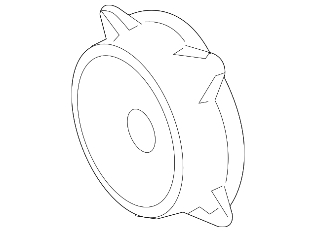 Rear Dr Speaker - Toyota (86160-60680)