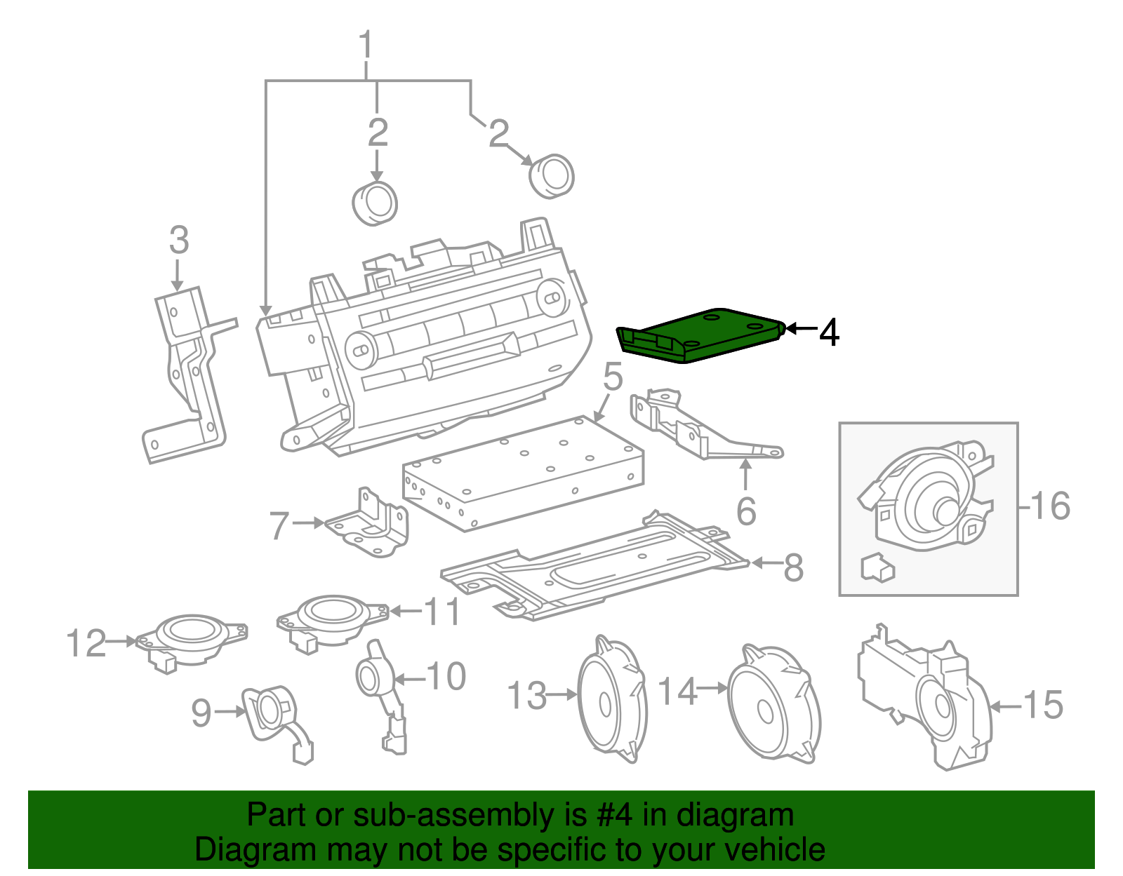 Hard Drive - Toyota (86271-60214)