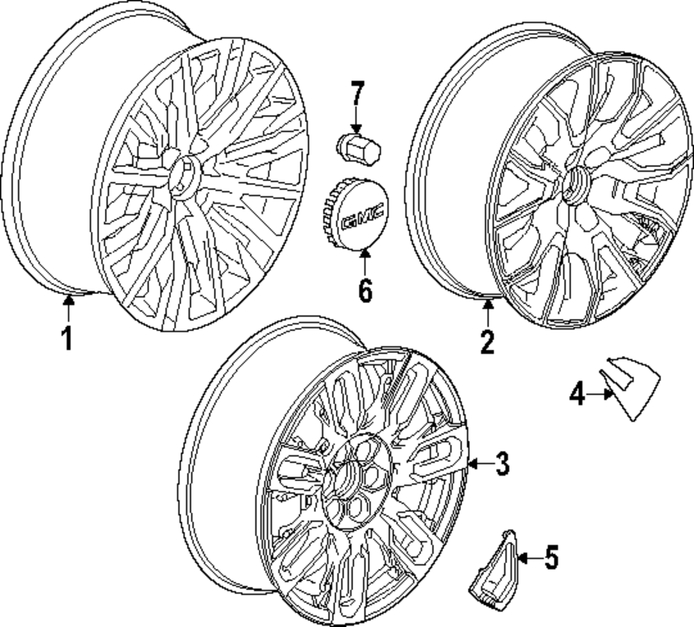 Center Cap - GM (84388430)