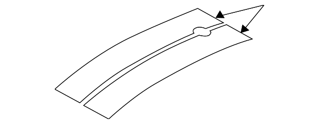 Stripe Tape - Ford (KR3Z-6320000-BF)