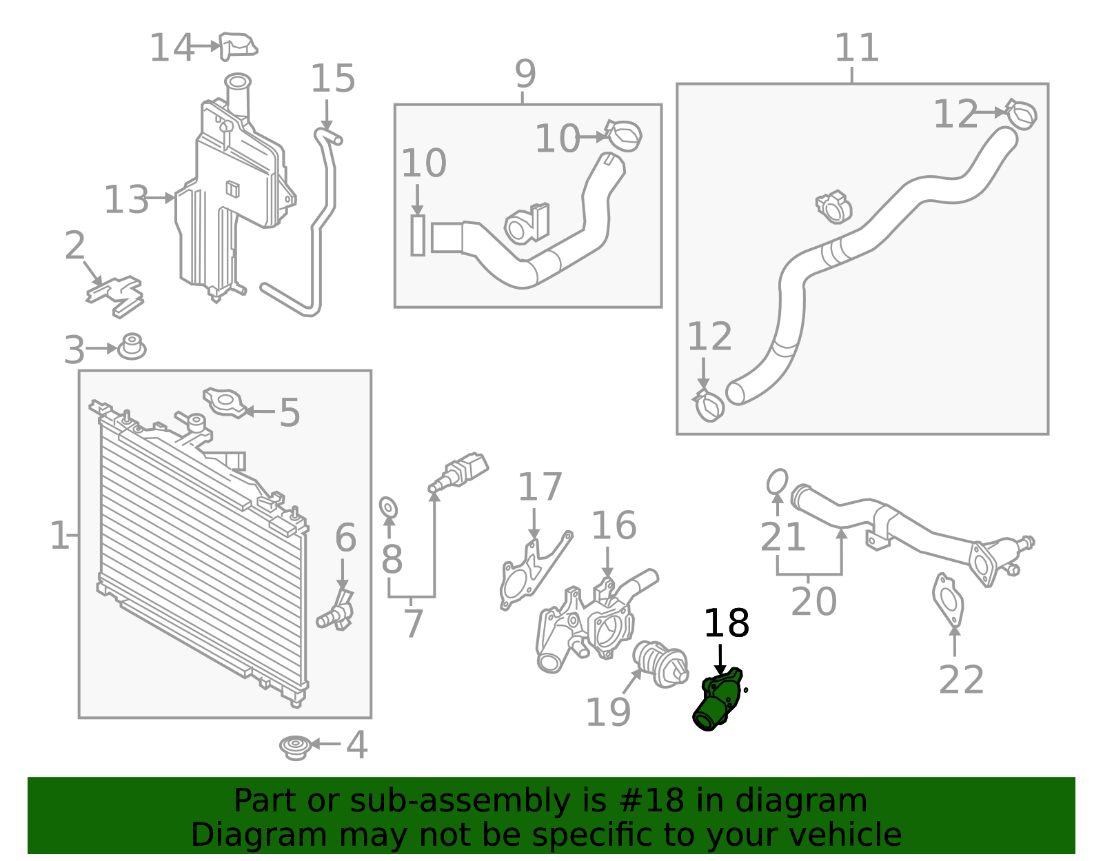 Water Inlet - Scion (16321-WB001)