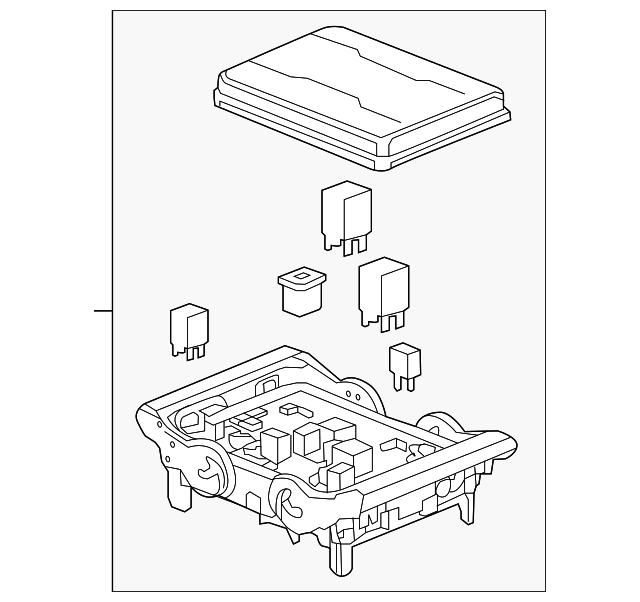 20152020 GM Engine Wiring Harness Junction Block 84114437 GM