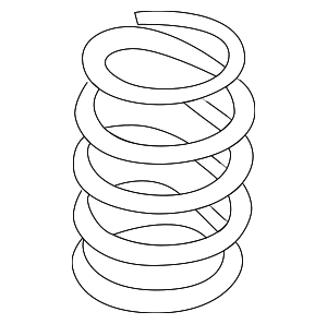2001-2010 Volkswagen Coil Spring 1J0-411-105-CE | Retail Performance ...