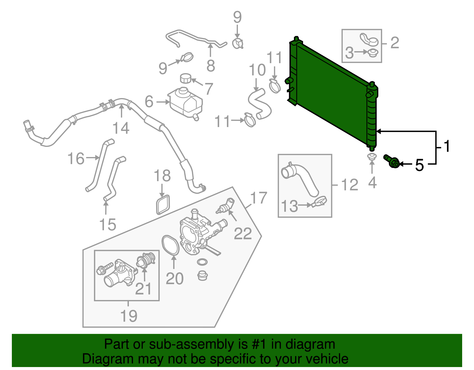 Radiator Assembly - GM (95227755)