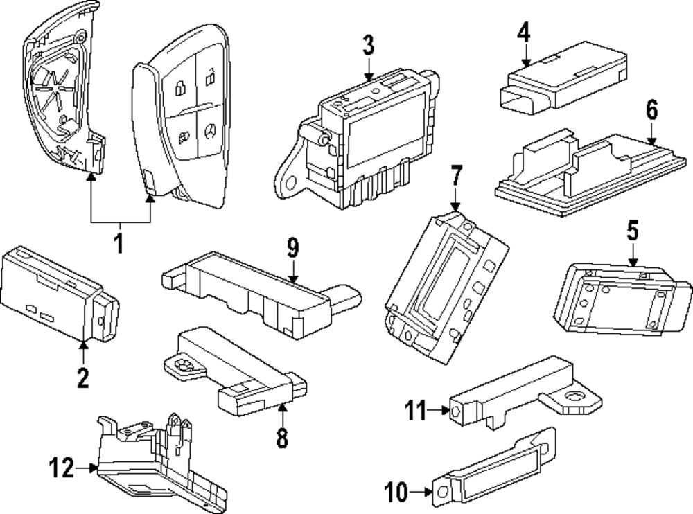 Transceiver Bracket - GM (86547085)
