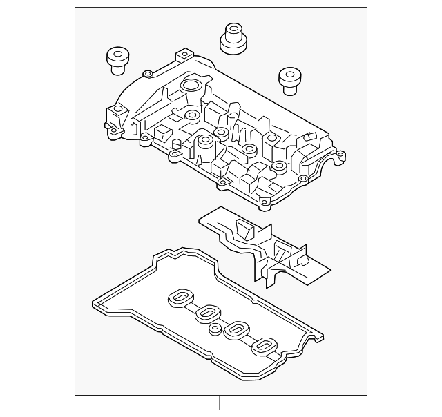 20162020 Toyota Valve Cover 11201WB002 Toyota Parts Center