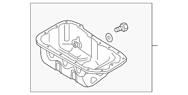 Oil Pan - Scion (12101-WB002)
