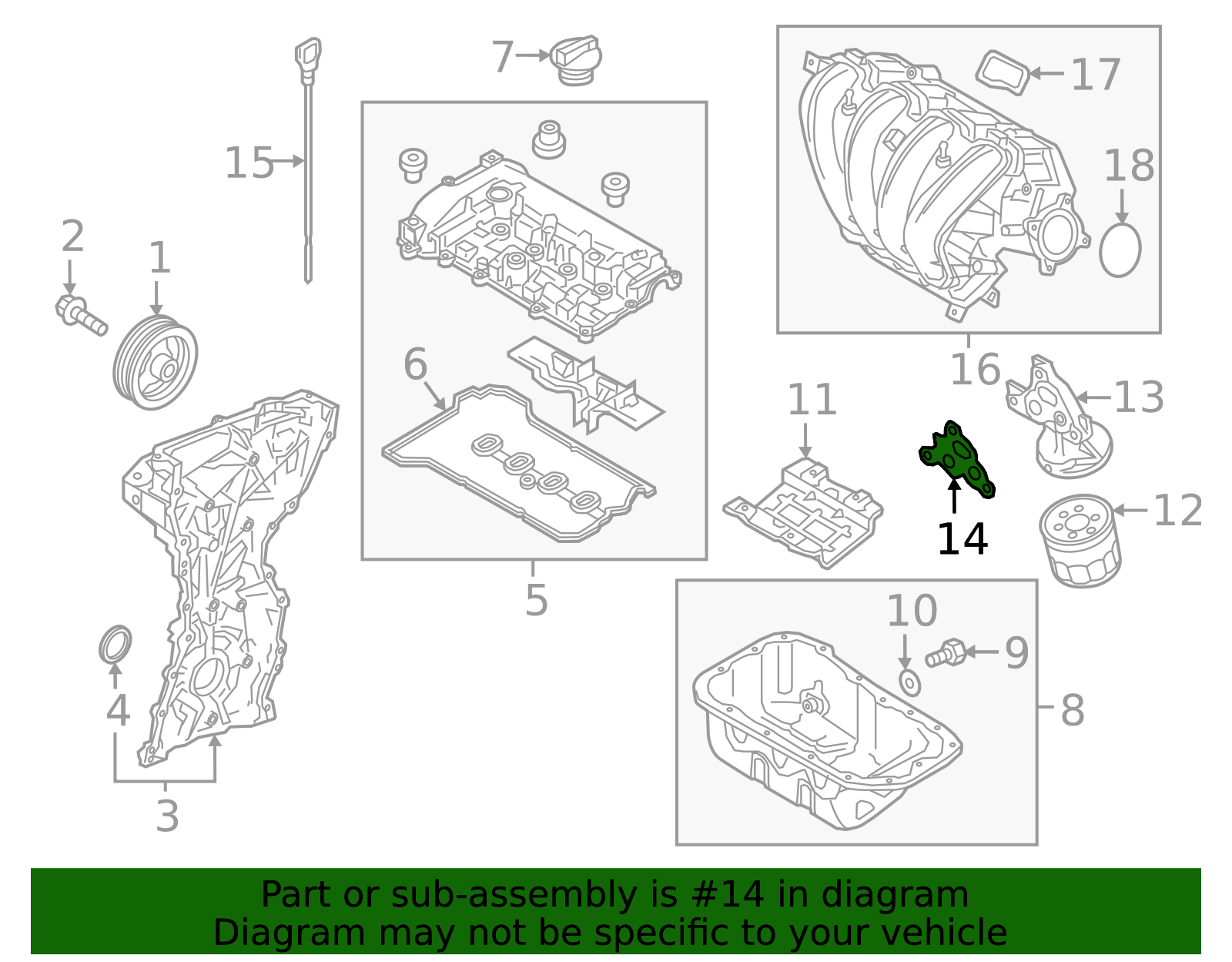 Filter Housing Gasket - Scion (15691-WB001)
