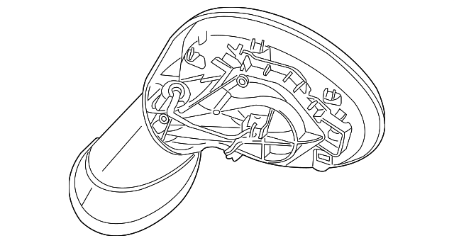 51-16-7-931-972 - Mirror Housing - 2020-2023 Mini Cooper
