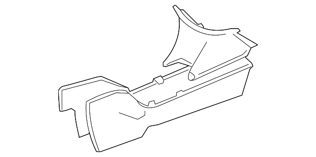 Plate, F/Floor Console Tr                     *Blue - GM (88893363)