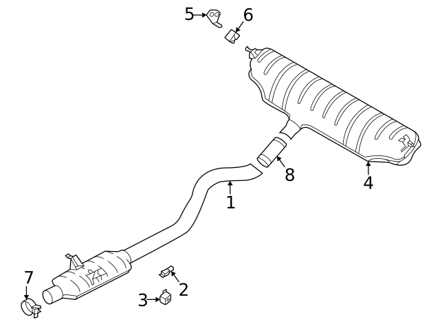 2019-2023 Land Rover Clamp LR125187 | JaguarParts.com