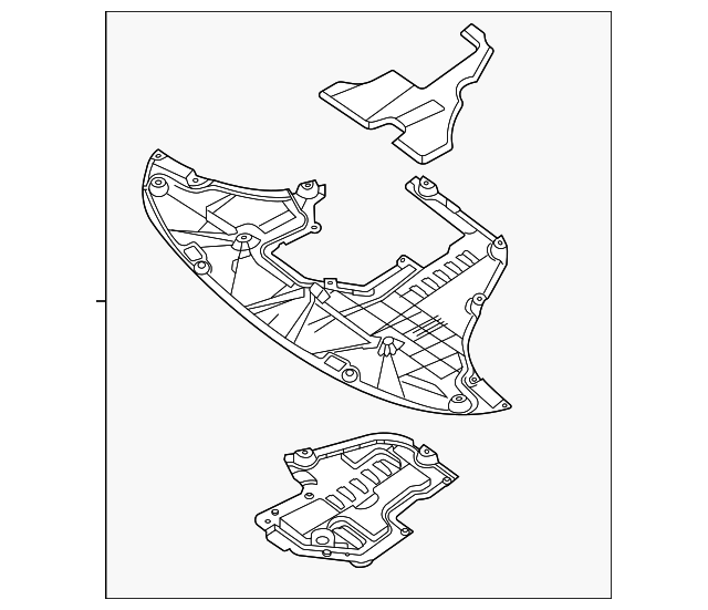 29110R5000 Under Cover 20212023 Kia Sorento Kia.Parts Store