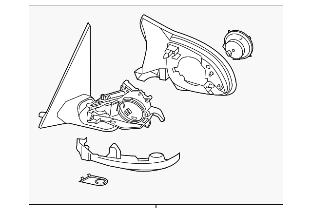 51-16-8-080-379 - Mirror Assembly - 2020-2023 BMW X6 | Buy BMW  
