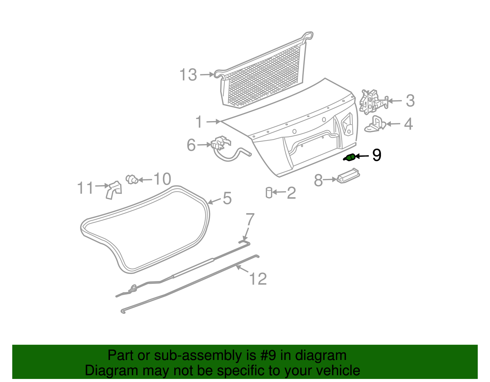 Multi-Purpose Light Bulb - GM (09437173)
