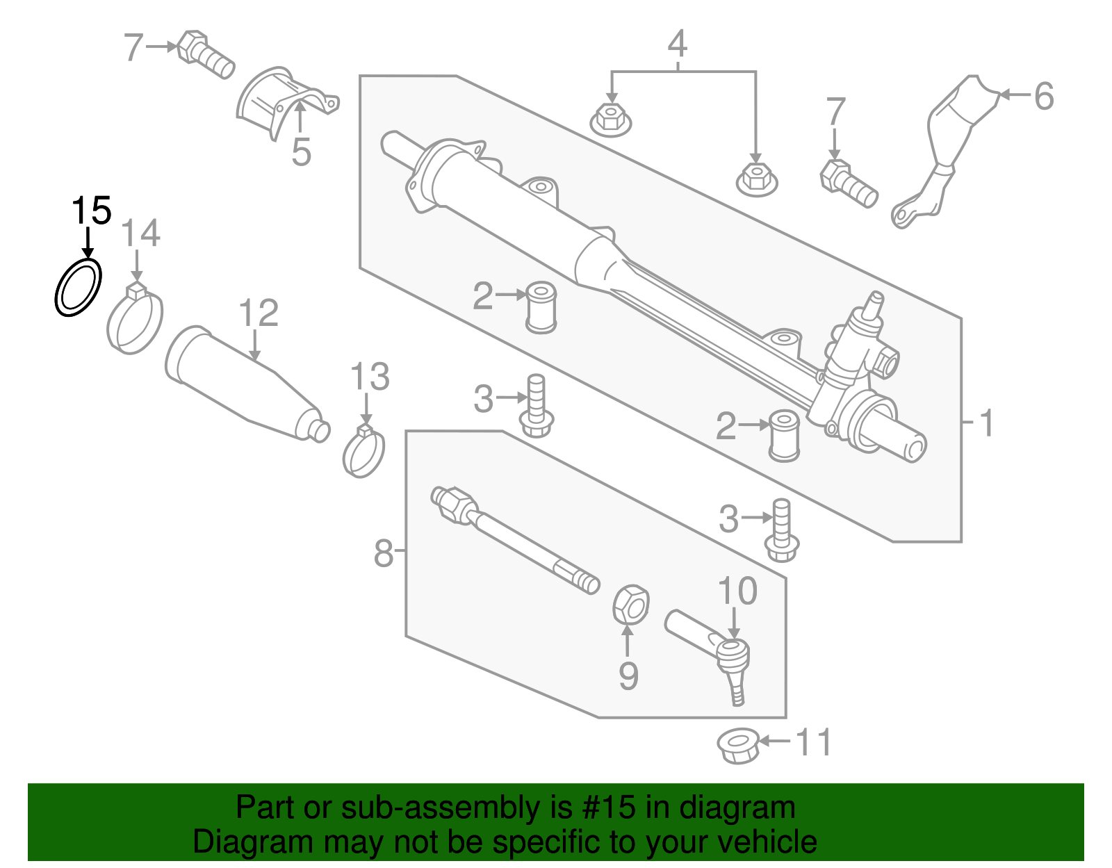 Rack And Pinion Seal - Volkswagen (N-901-809-02)