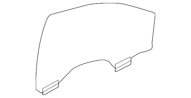 Front Passenger Side Door Window - GM (84433965)