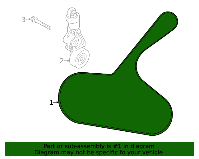 2019 Mazda CX5 Serpentine Belt SH0115909A OEM Parts Online