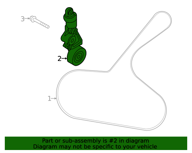 2019 Mazda CX5 Belt Tensioner SH0115980D OEM Parts Online