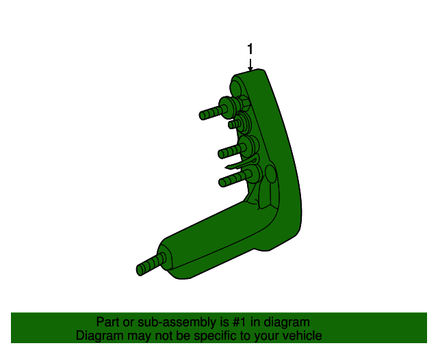 20072017 GM Theft Deterrent Module 22756010 GM