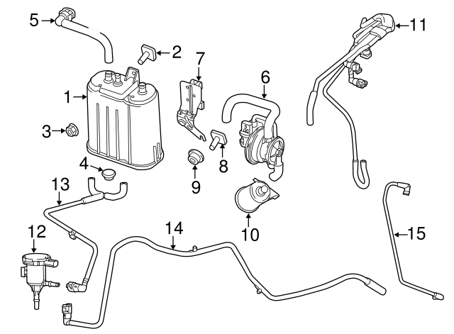 Chrysler Mopar 4891739AA Natural Vapor Canister Purge Valve-FI Chrysler Mopar 4891739AA Natural Vapor Canister Purge Valve-FI