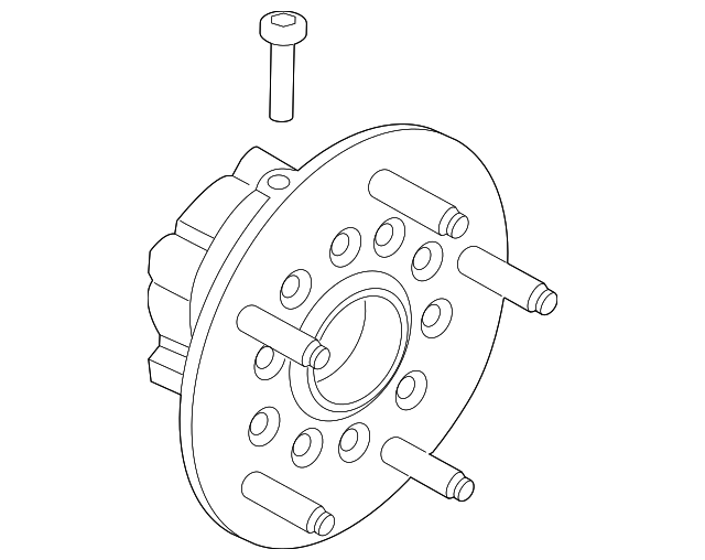 20202024 Ford Front Hub & Bearing LK4Z1104D