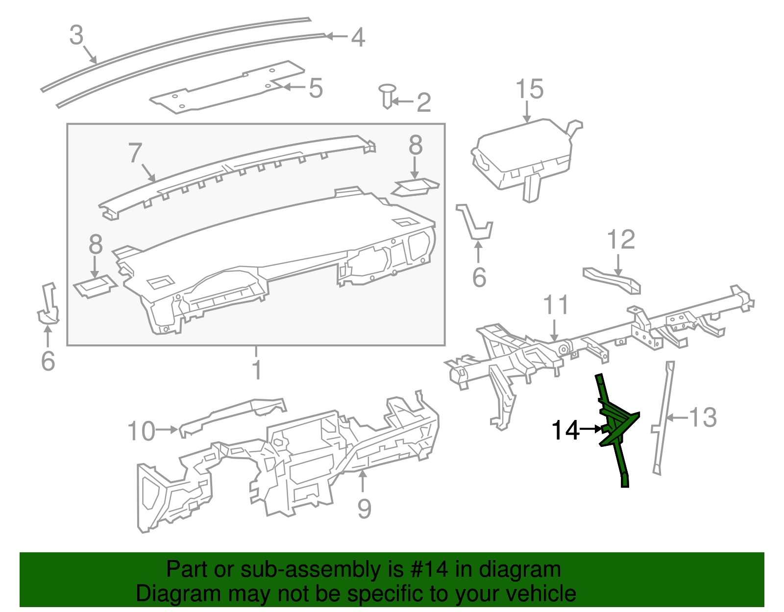 Lower Brace - Scion (55306-12490)