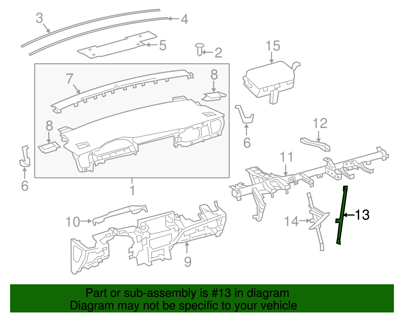 Lower Brace - Scion (55307-12390)