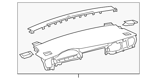 Upper Dash Panel - Scion (55302-12260-C0)
