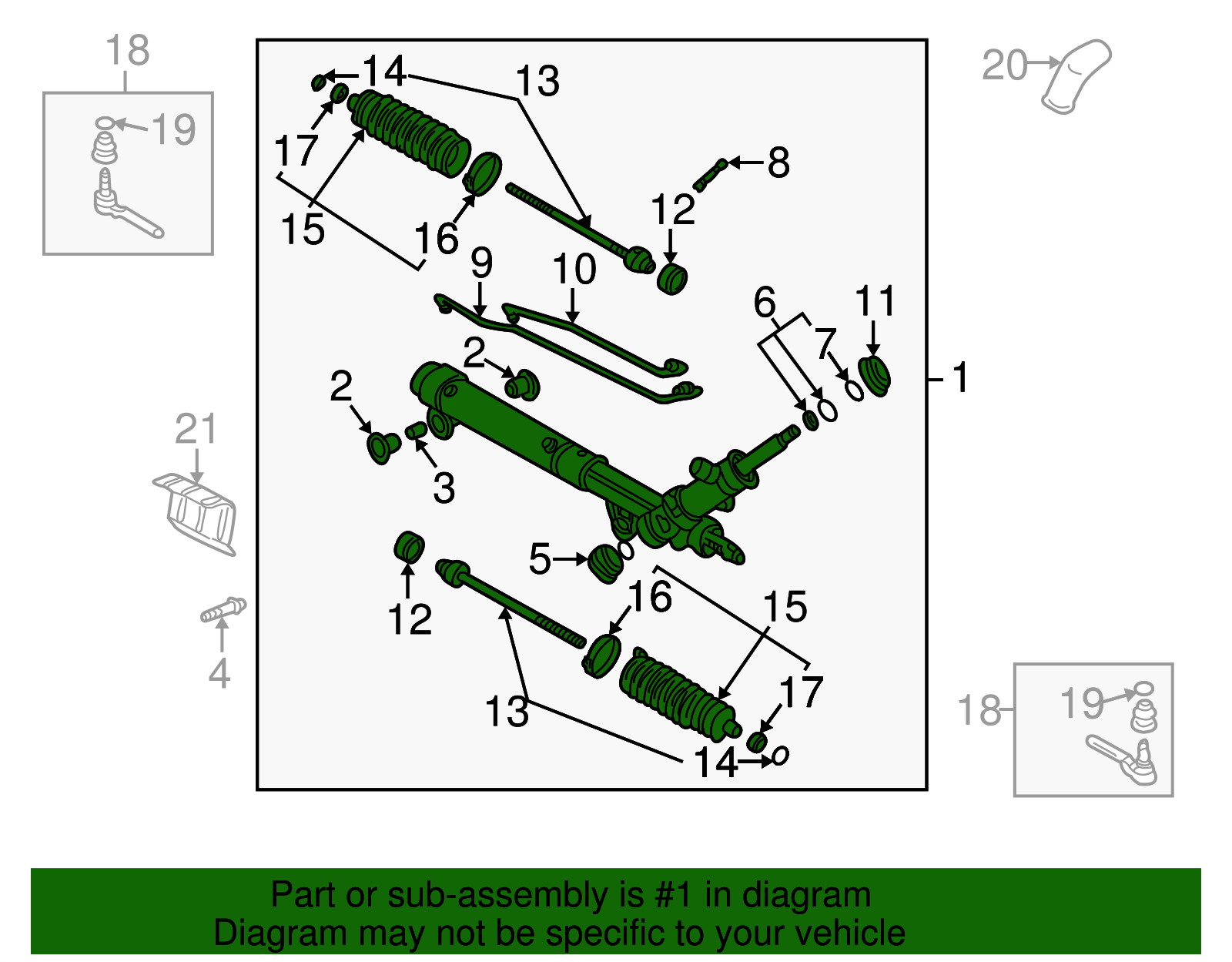 Gear Assembly - GM (19330442)