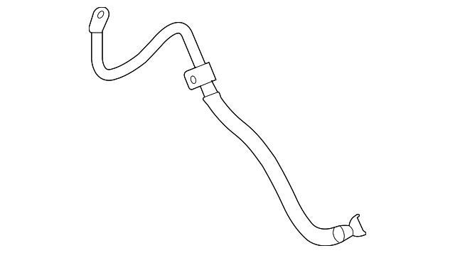 LAND ROVER NEGATIVE BATTERY CABLE LR3 RANGE SPORT YTB500300 OEM