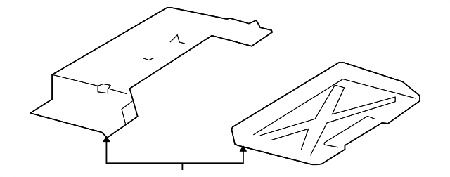 Glove Box - Volkswagen (7L6-858-338-D)