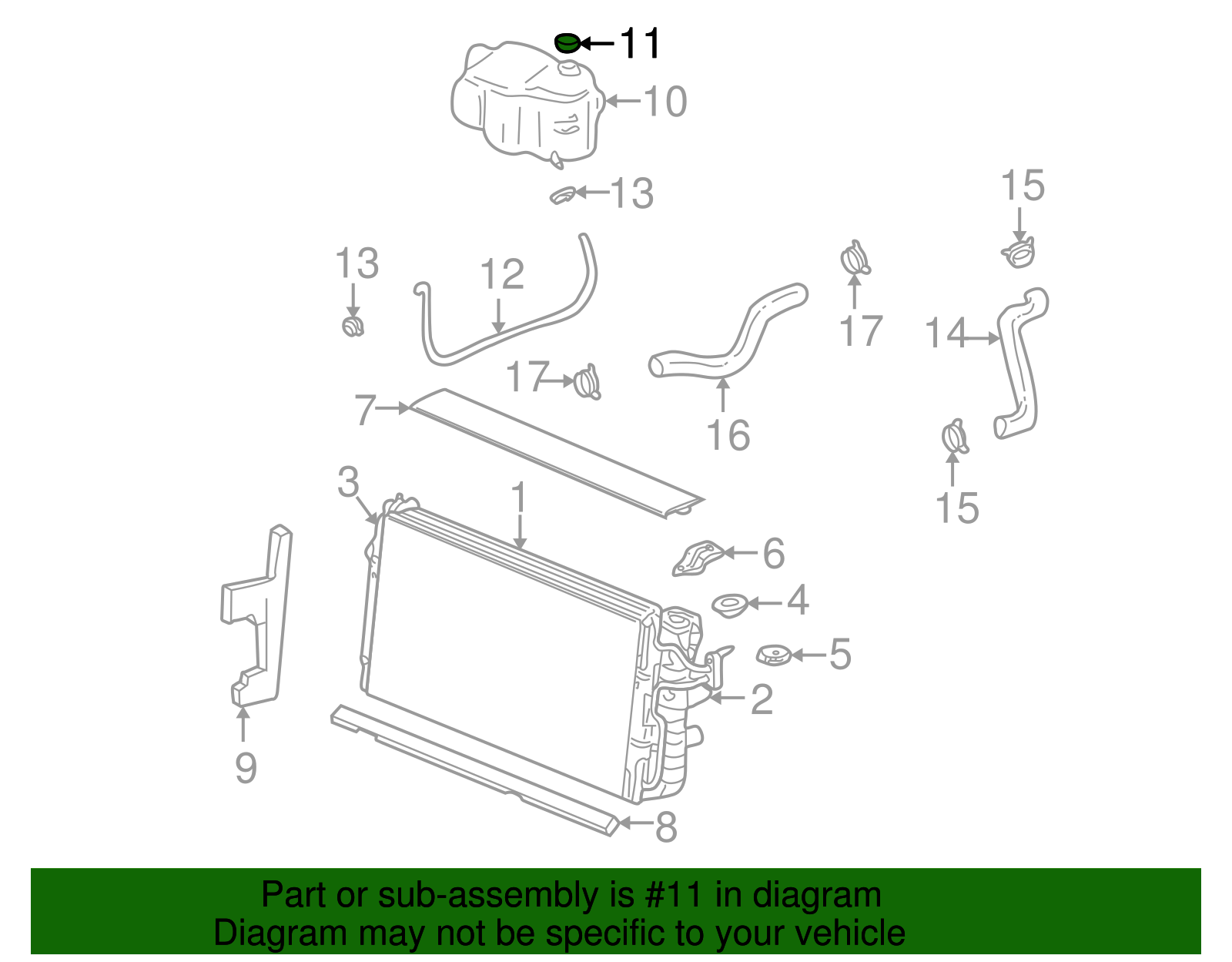 Cap - GM (85604317)