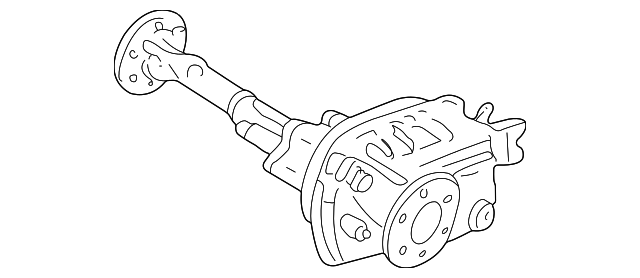Axle Assembly-Front (3.73 Ratio) - GM (25931556)