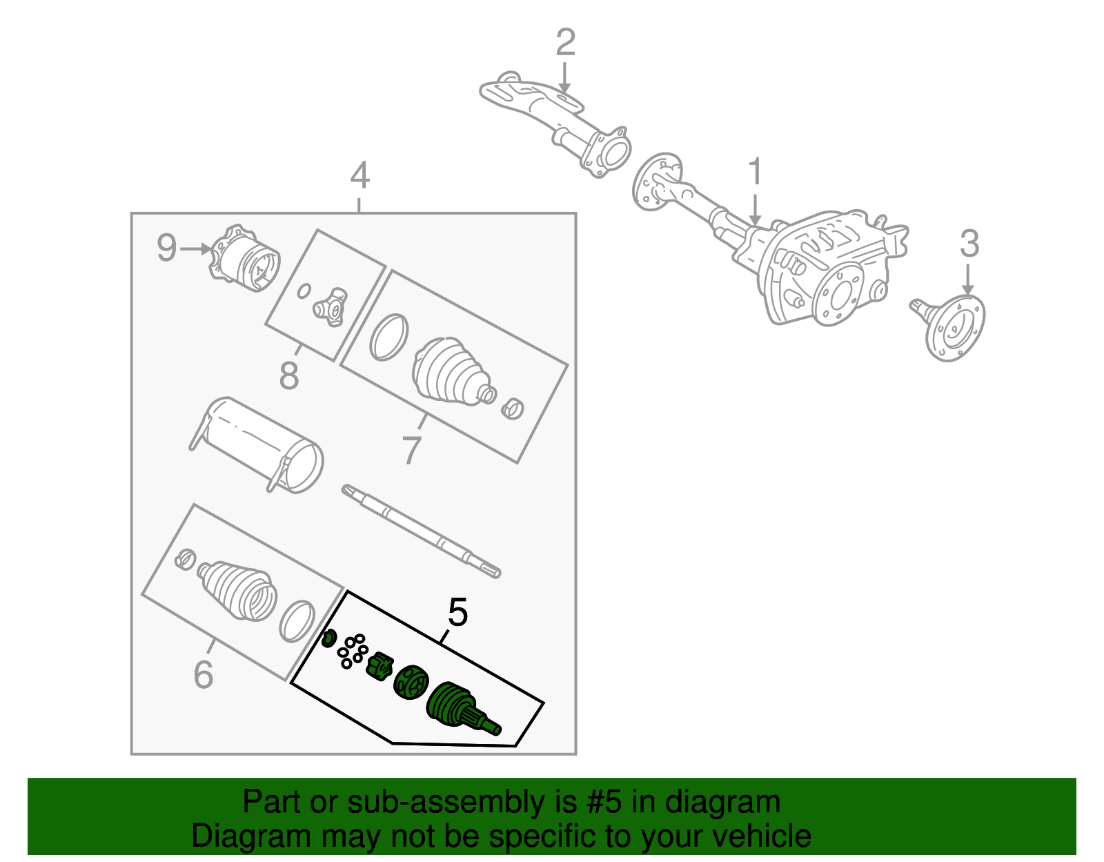 C.V Joint - GM (26058362)