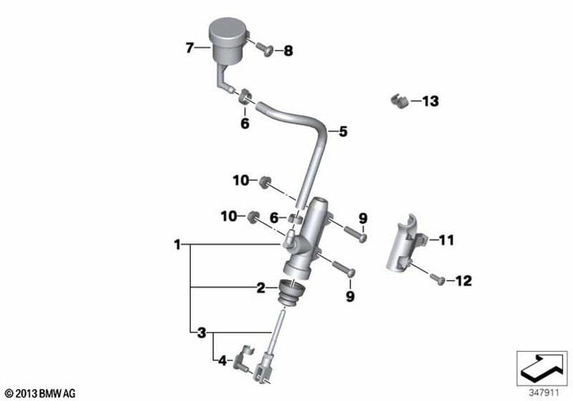 34217686685 - Expansion Tank 2005-2018 BMW-Motorrad | BMW Motorrad USA