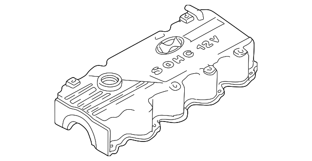 2000-2002 Hyundai Accent Valve Cover 22410-22610 | OEM Parts