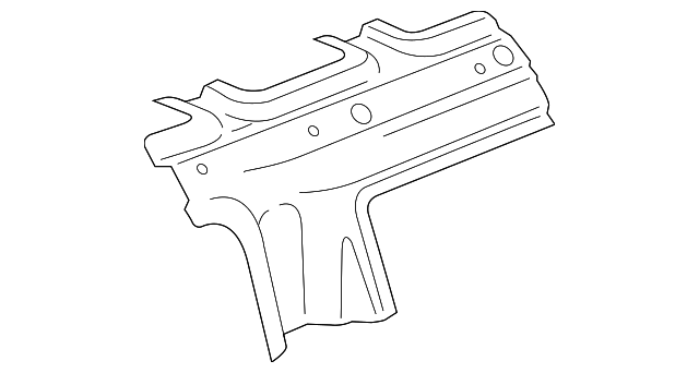 Reinforcement, C/Pillar Upper (19167205)