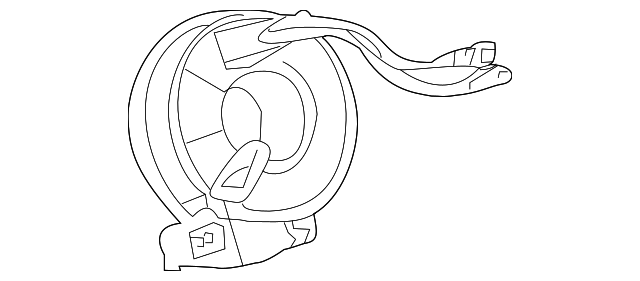 2014 TOYOTA SIENNA BAG CLOCK SPRING 0802039SUGU86 OEM 11 12 13 14 15 16