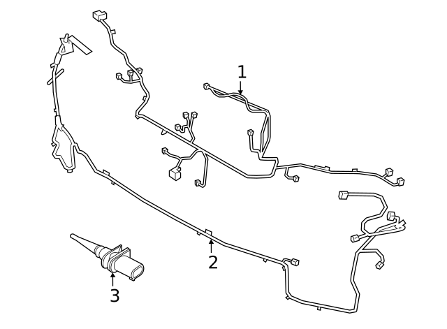 2019-2022 BMW X7 Wire Harness 61128736625 | OEM Parts Online
