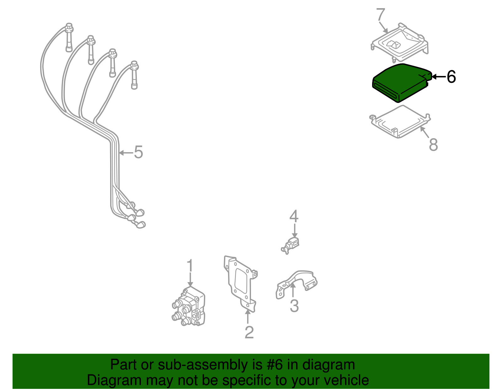 FSD918881R0J ECM 1998 1999 Mazda 626 Mazda Parts Factor