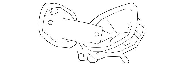 Fuel Tank Filler Pipe Housing - GM (84339020)