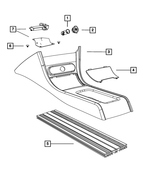 Consoles for 2014 Dodge Charger #1