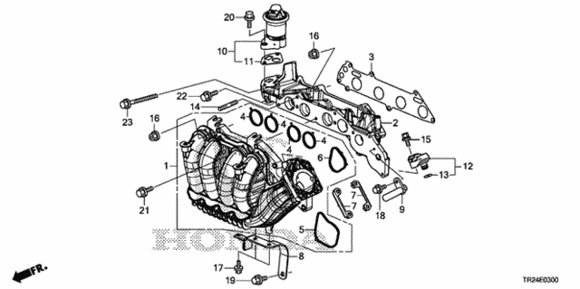 Intake Manifold for 2012 Honda Civic #0