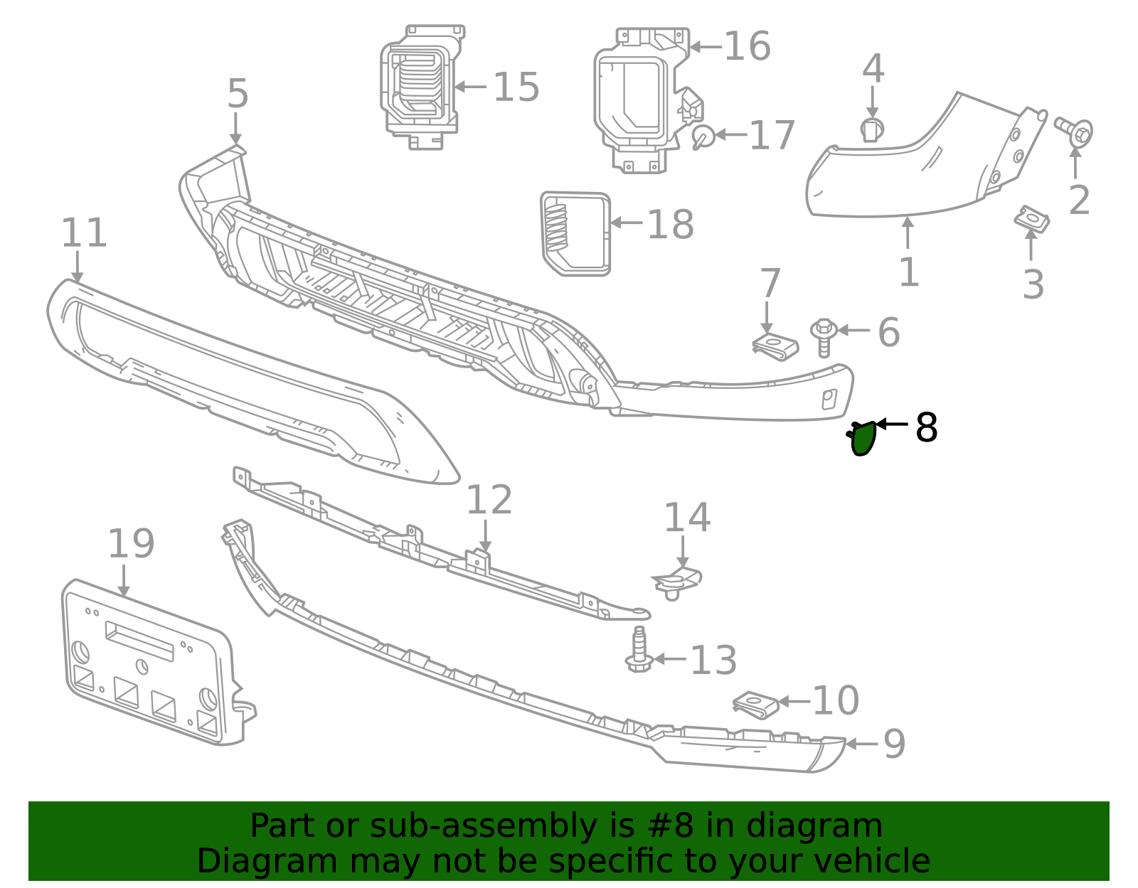 Auxiliary Heater Wiring Harness Cover - GM (84392052)