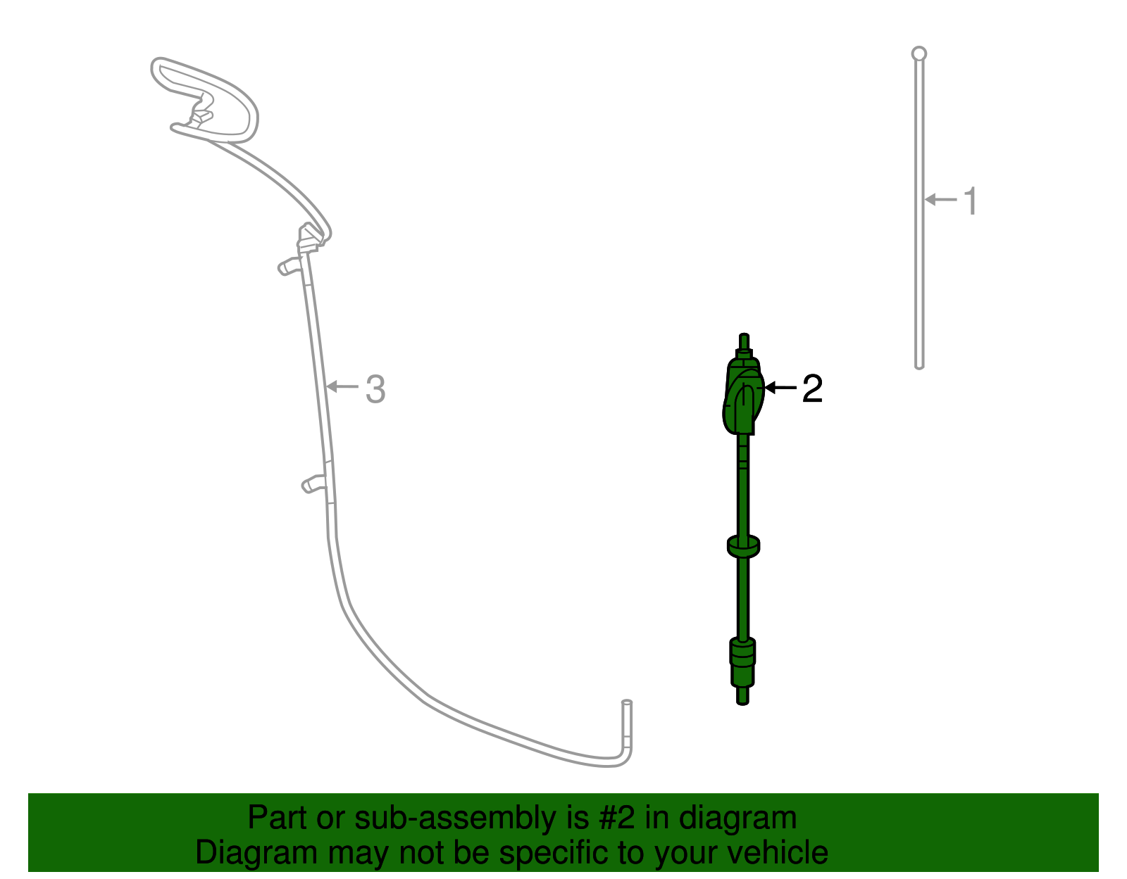 Radio Antenna Base Assembly - GM (19353091)