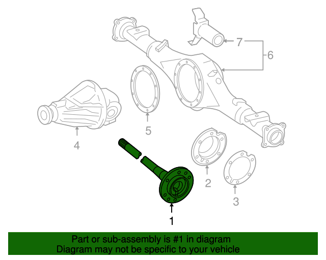 20052021 Toyota Axle Shaft 4231104082 Toyota Parts Center