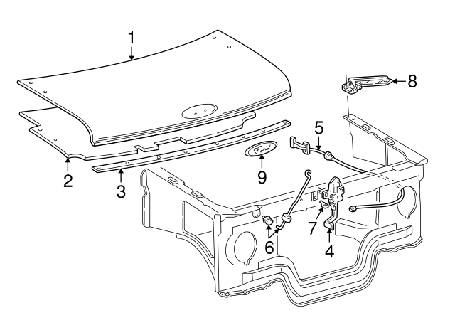 Ford Expedition Name Plate F2UZ-8213-B