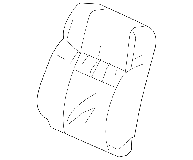 TOYOTA Genuine 71071-0R033-E2 Seat Cushion Cover