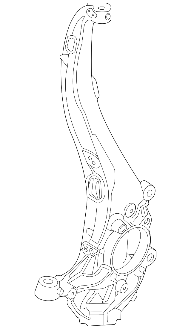 20202023 Lincoln Aviator OEM Knuckle Front Wheel LC5Z3K185A Ford