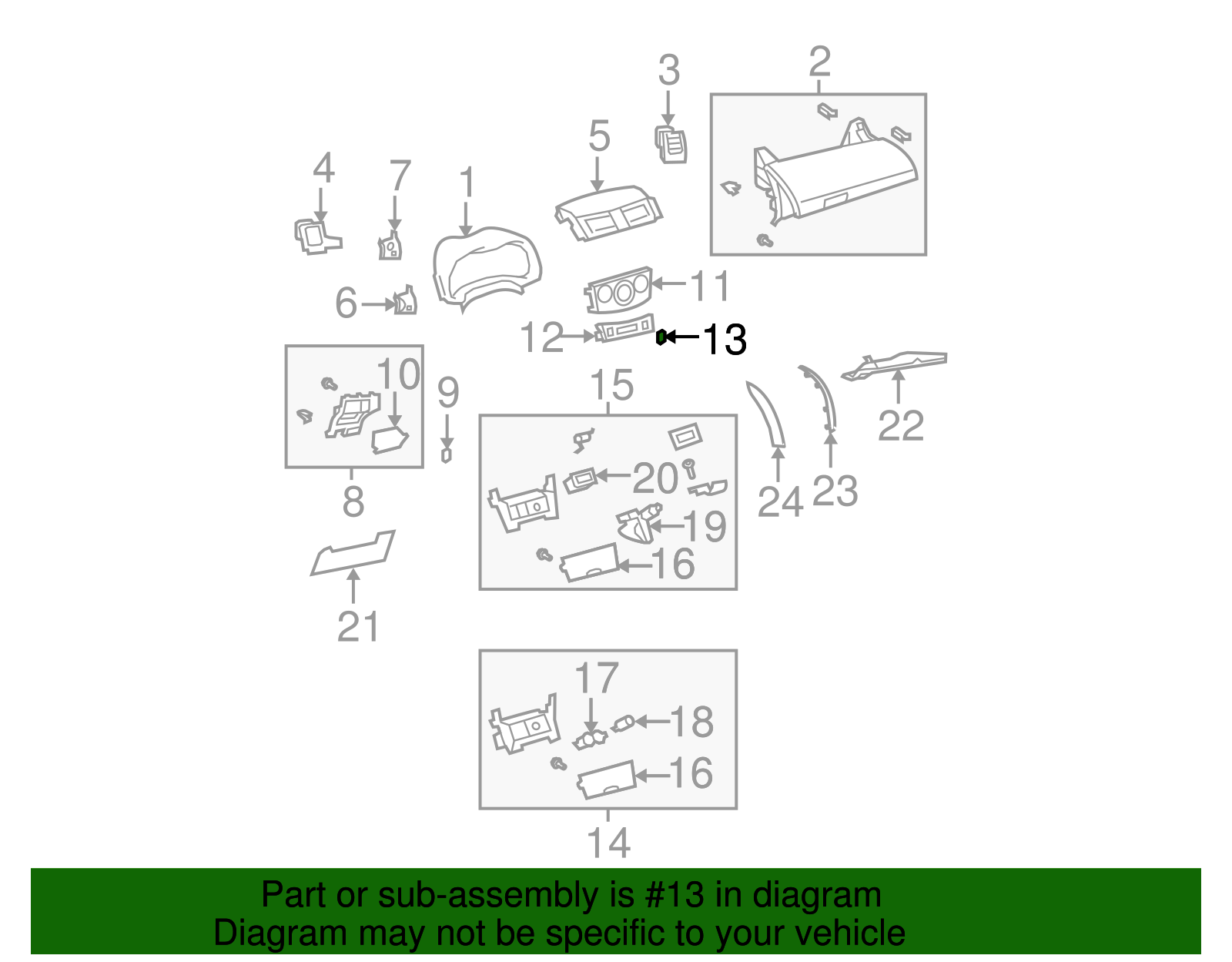 Lower Cover Hole Plug - Scion (55539-52060-B0)